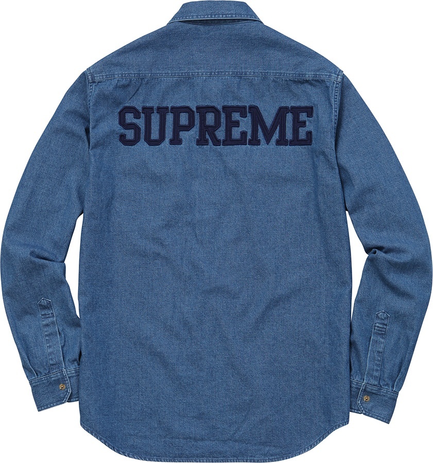 Denim Zip Shirt view 3